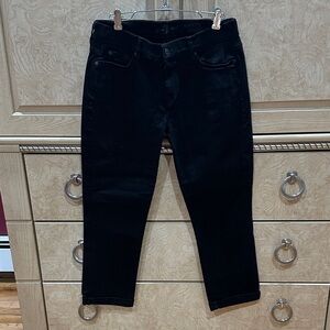7 For All Mankind Black Slim Straight Men’s Jeans